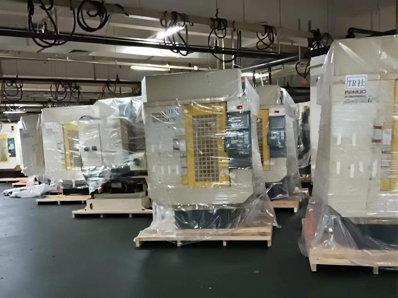 CNC搬遷打(da)包現場(chang)